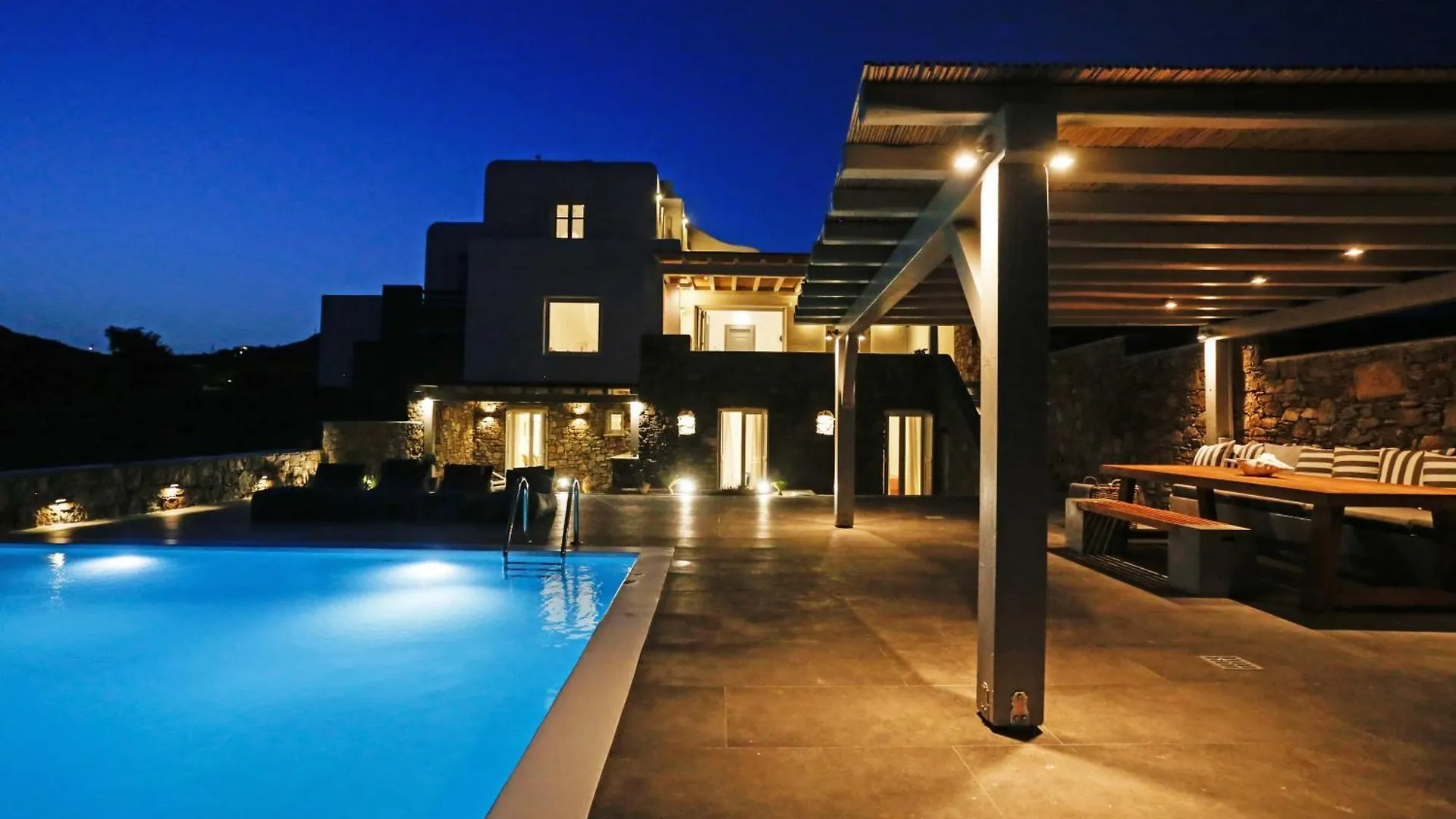 Villa Angelika/Pink Pelikan By The Beach Mykonos Town Grekland