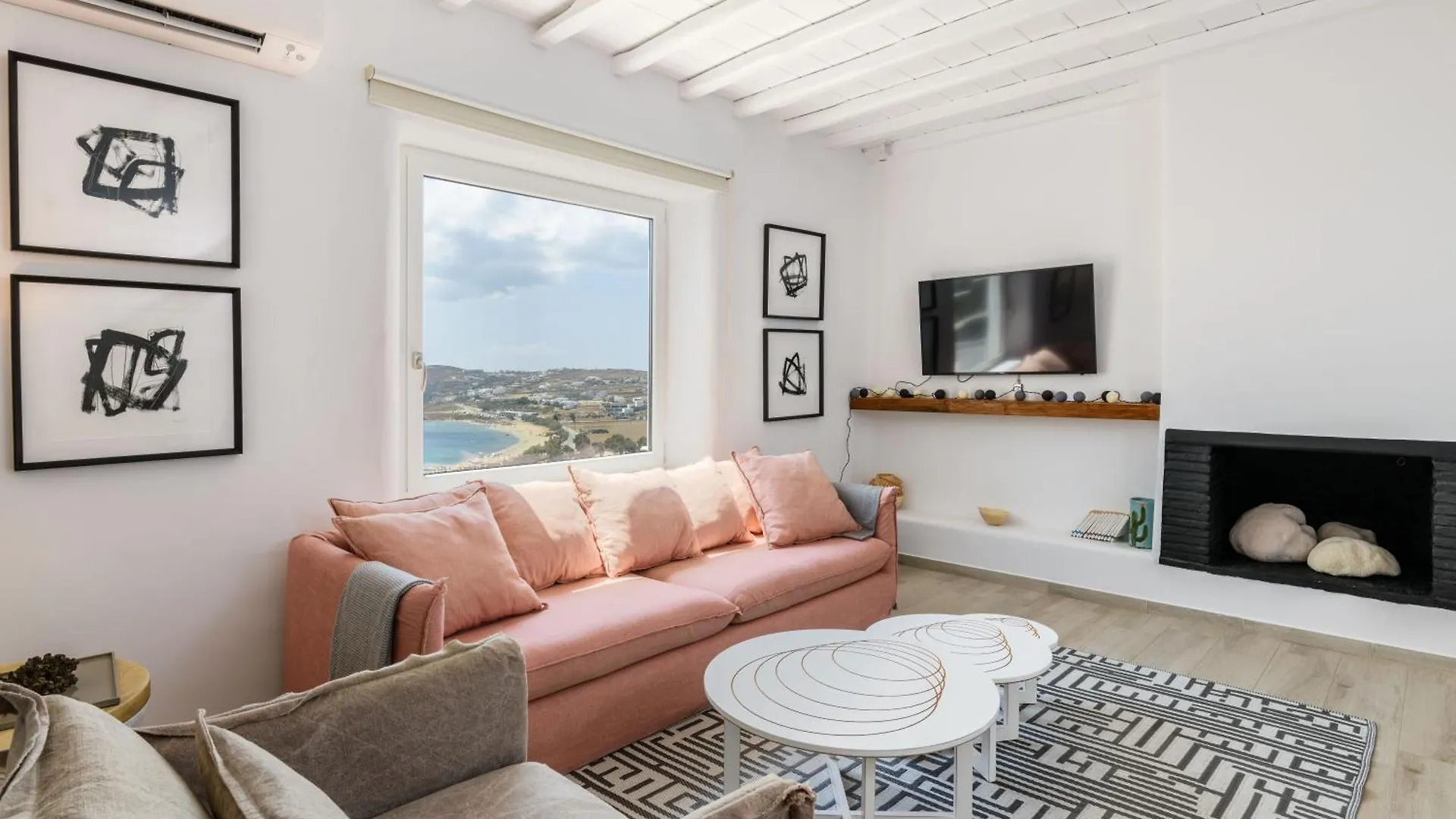 Villa Angelika/Pink Pelikan By The Beach Mykonos Town Grekland