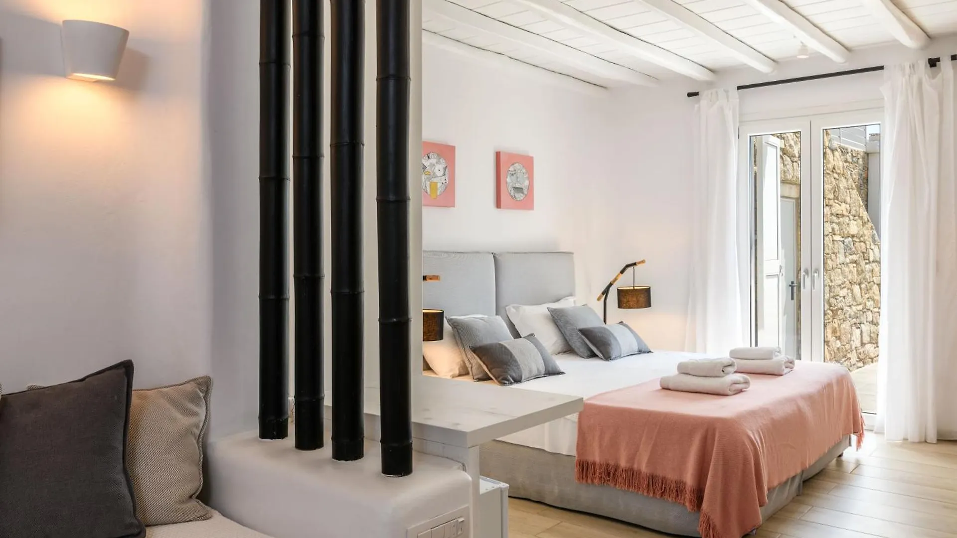 Villa Angelika/Pink Pelikan By The Beach Mykonos Town